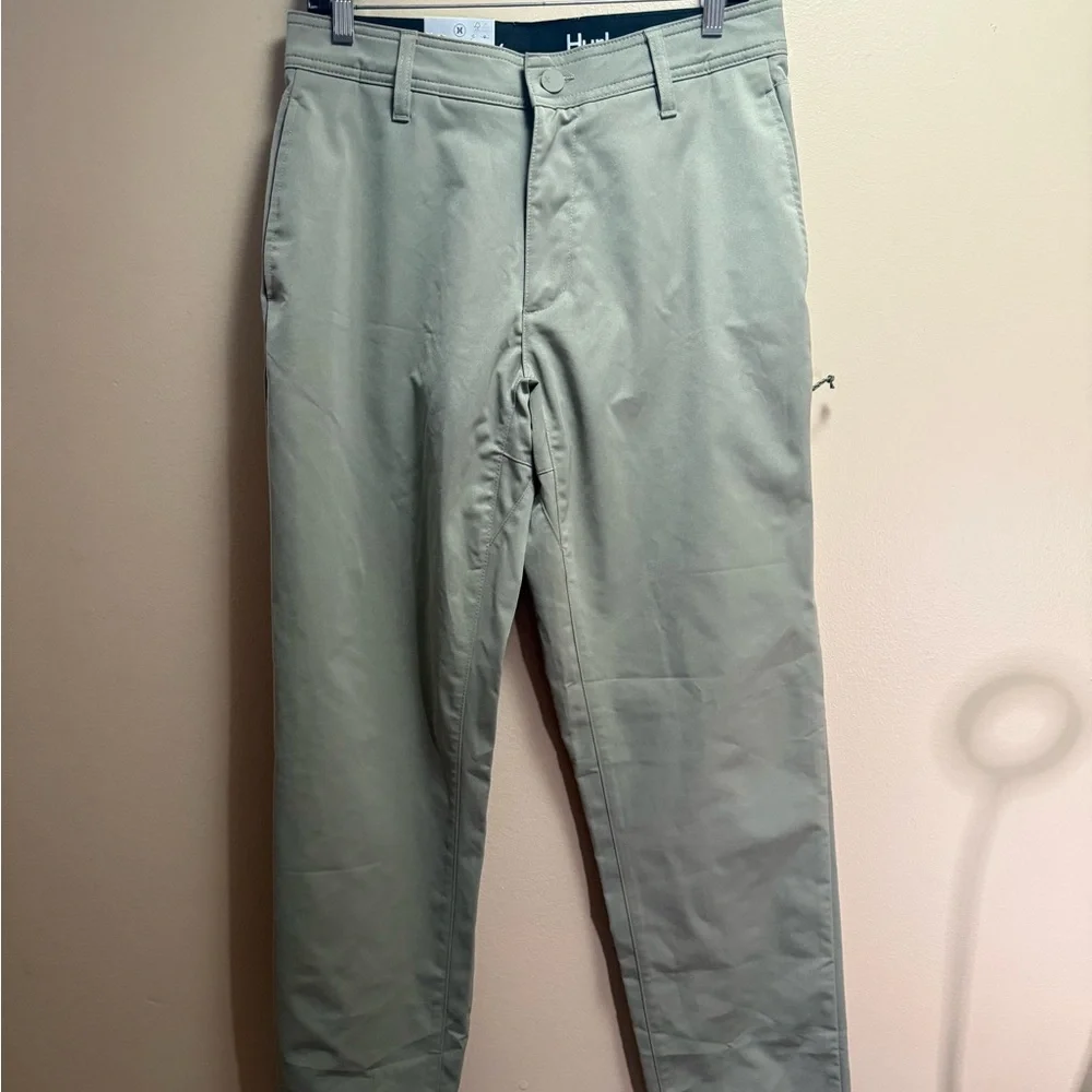 Hurley Jet Set Tech Pants‎ 32x34 Green Stretch Surfer